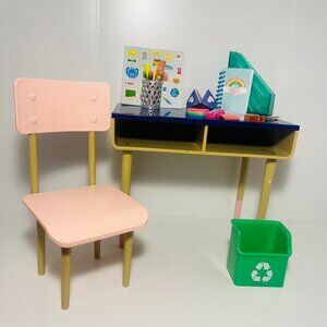 Our Generation Brilliant Bureau Home Desk Accessory Set for 18" Dolls